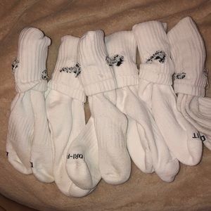 White nike socks